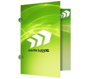 Pastas Couchê 300g Orelha Verniz Uv Total Frente