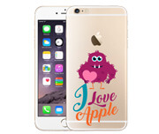 Capa para Celular Silicone Transparente Modelo Iphone 6, 6s