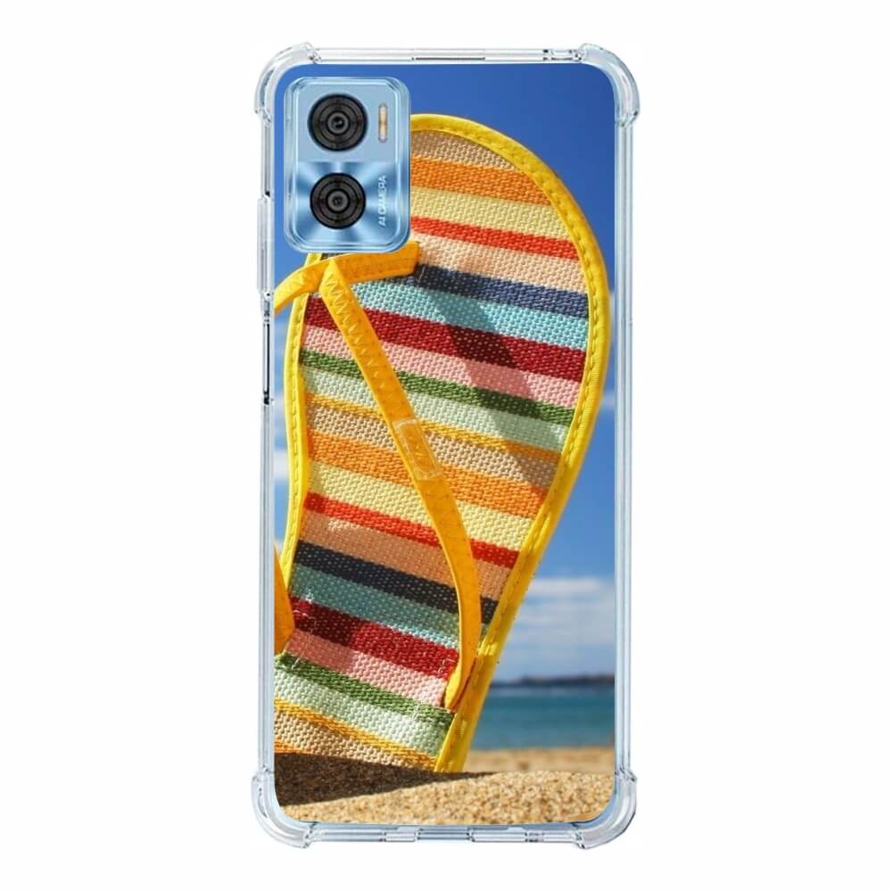 Capa para Celular Silicone Transparente Motorola Modelo Moto E13