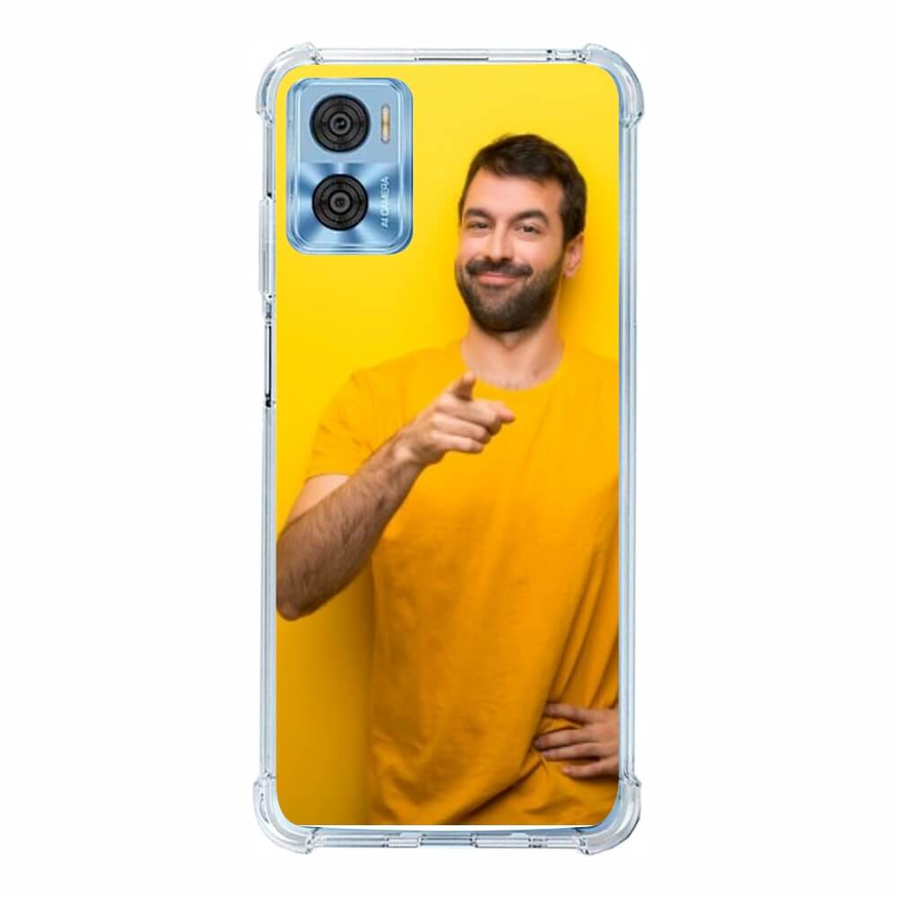 Capa para Celular Silicone Transparente Motorola Modelo Moto E13