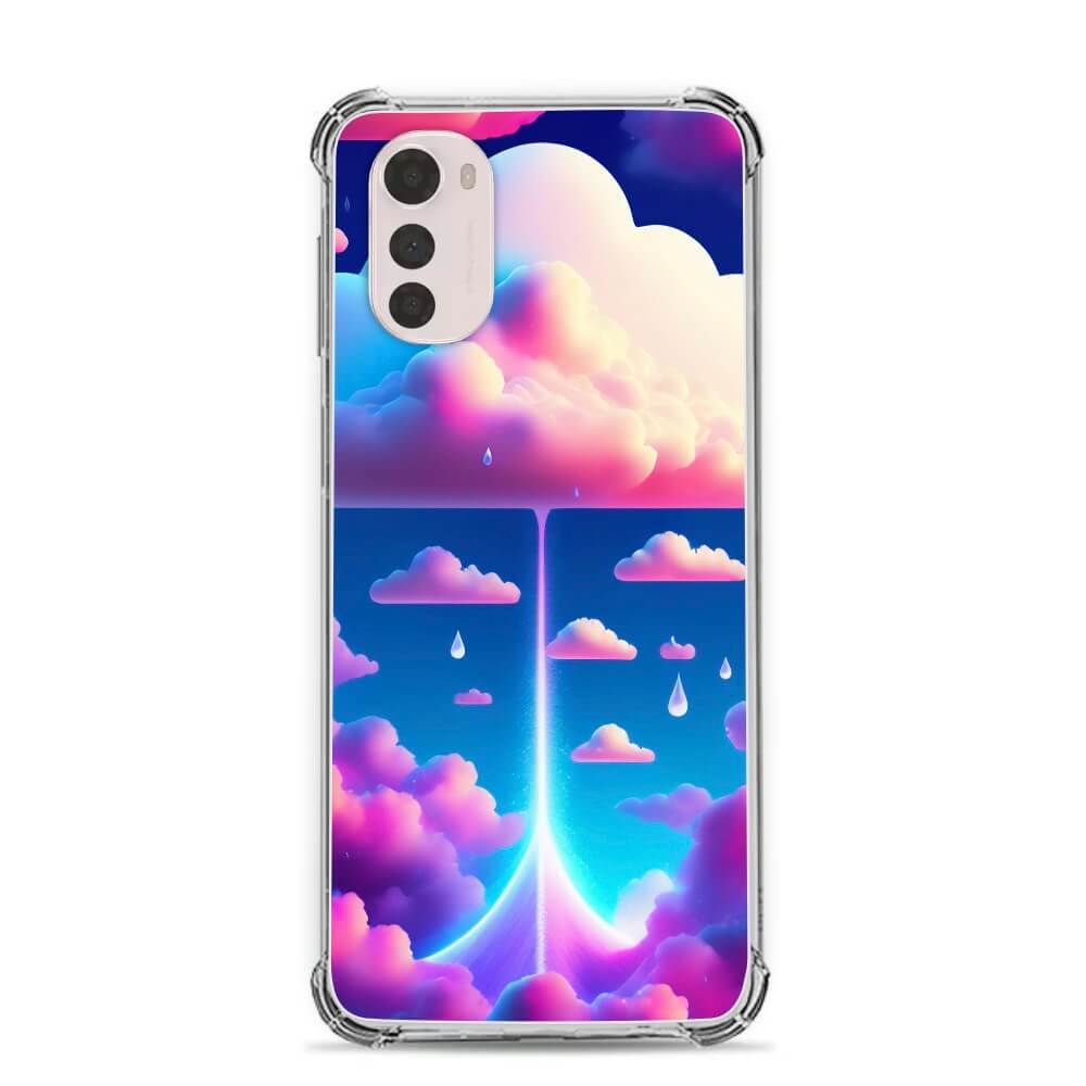 Capa para Celular Silicone Transparente Motorola Modelo Moto E32