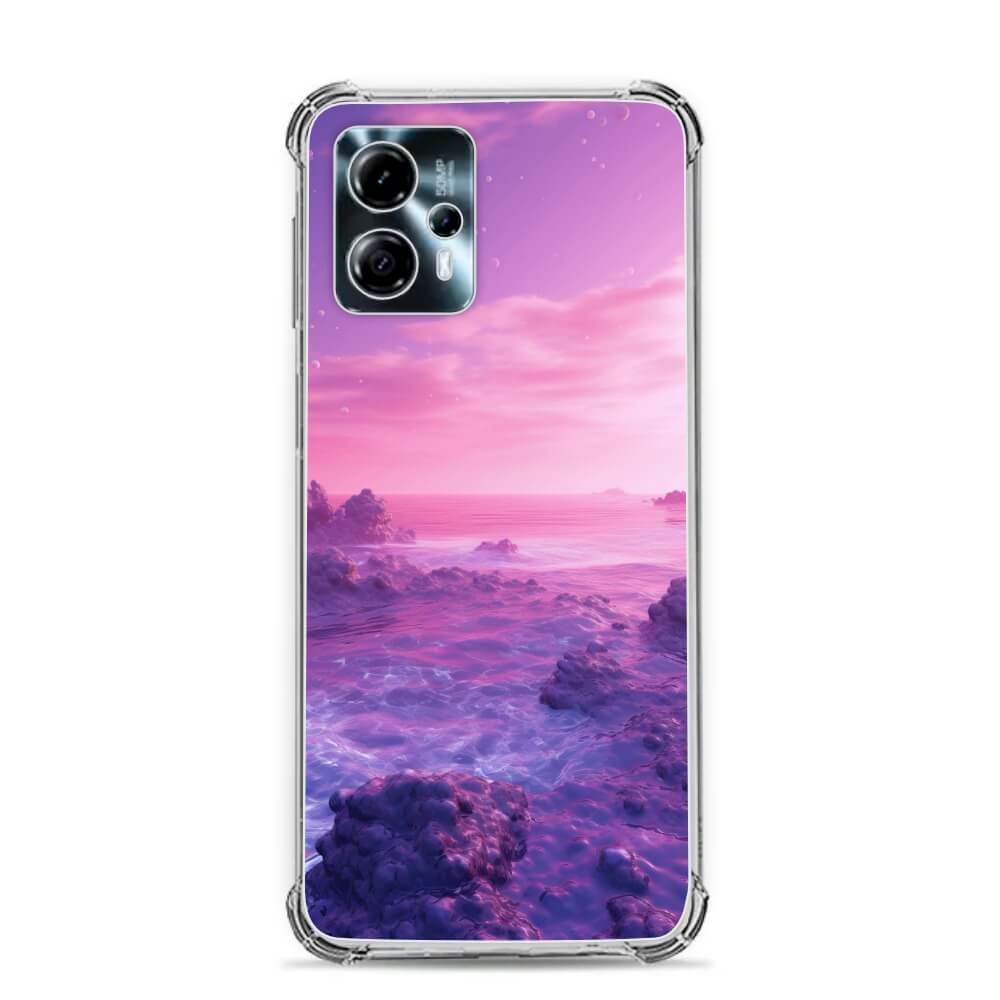 Capa para Celular Silicone Transparente Motorola Modelo Moto G13