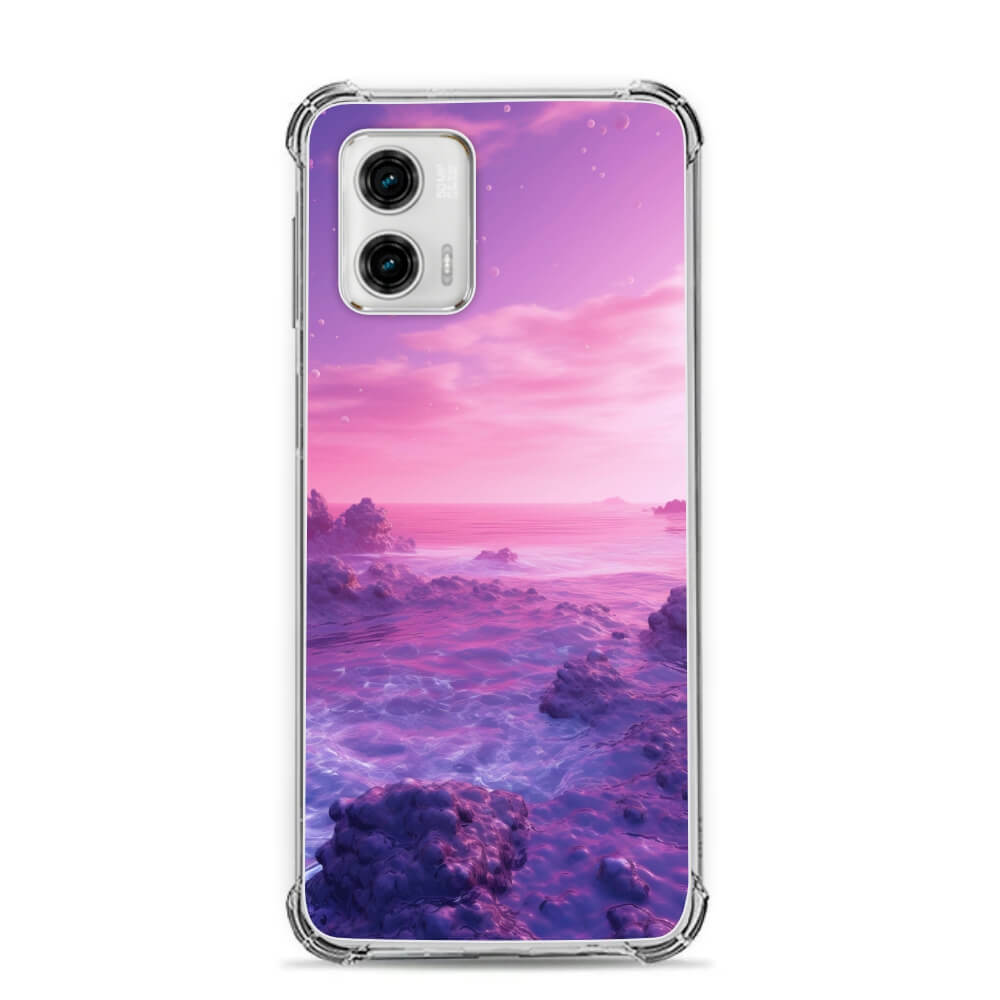 Capa para Celular Silicone Transparente Motorola Modelo Moto G73