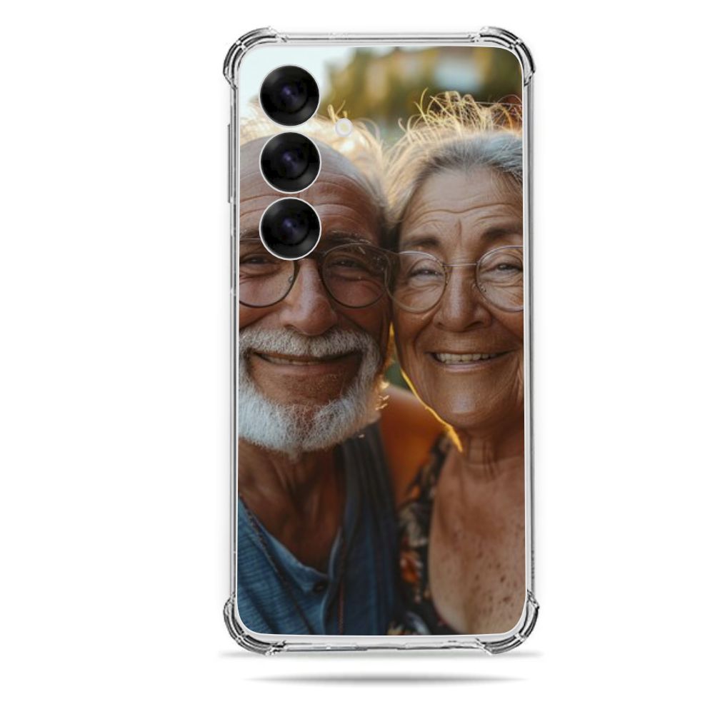 Capa para Celular Silicone Transparente Samsung Galaxy S25