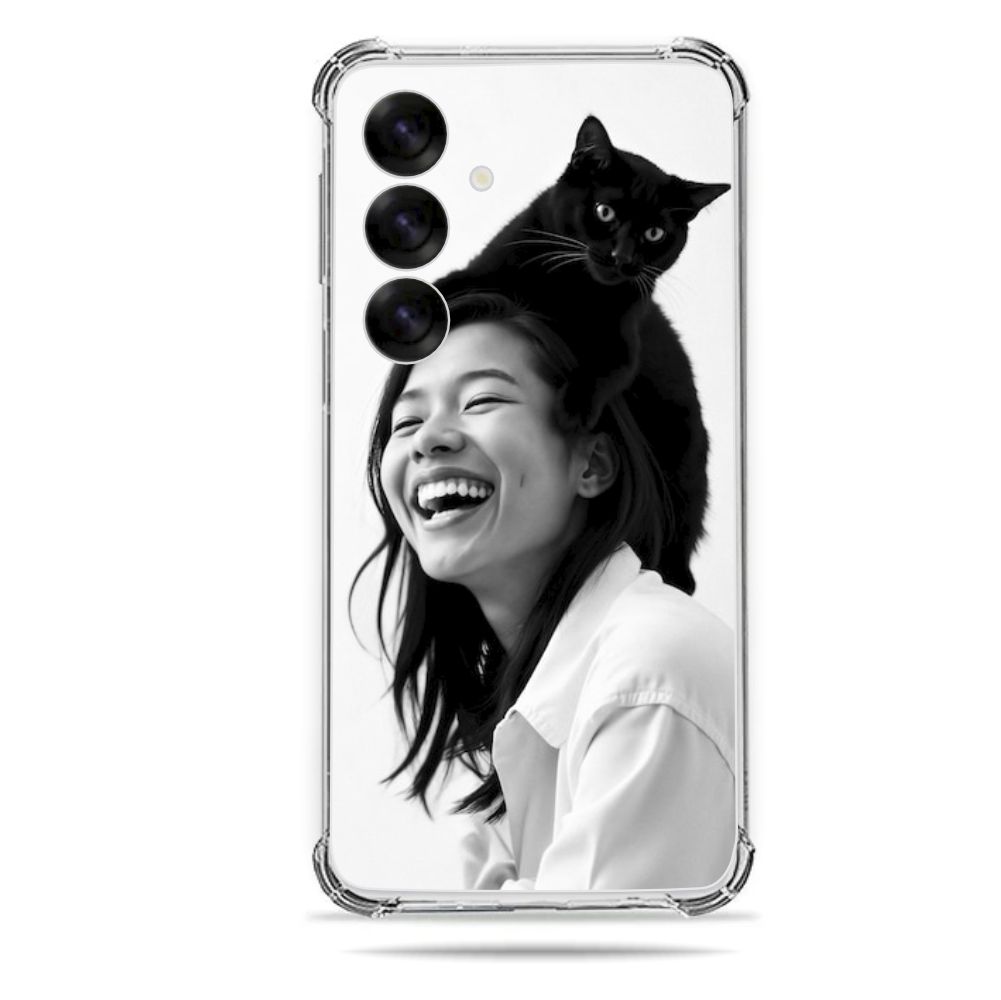 Capa para Celular Silicone Transparente Samsung Galaxy S25 Plus