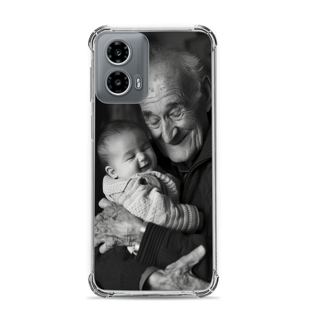 Capa para Celular Silicone Transparente Motorola Modelo Moto G34 5g, G45 5g