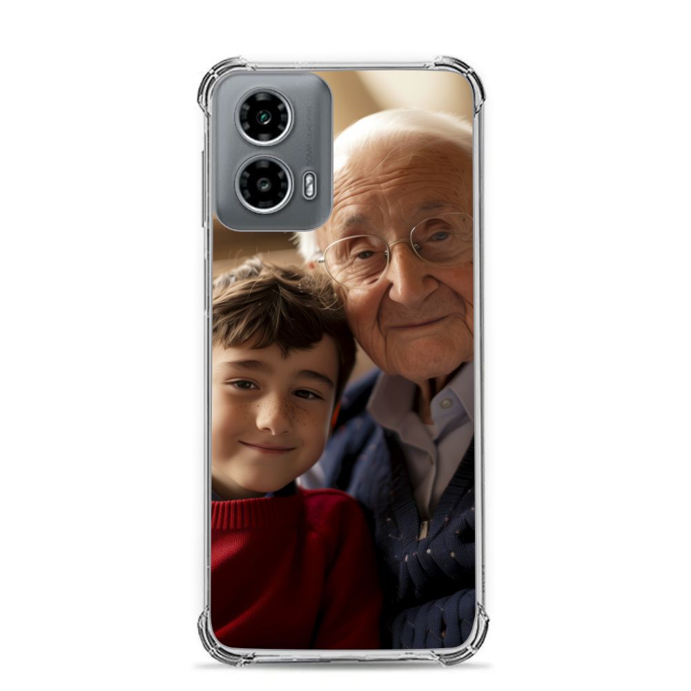 Capa para Celular Silicone Transparente Motorola Modelo Moto G34 5g, G45 5g