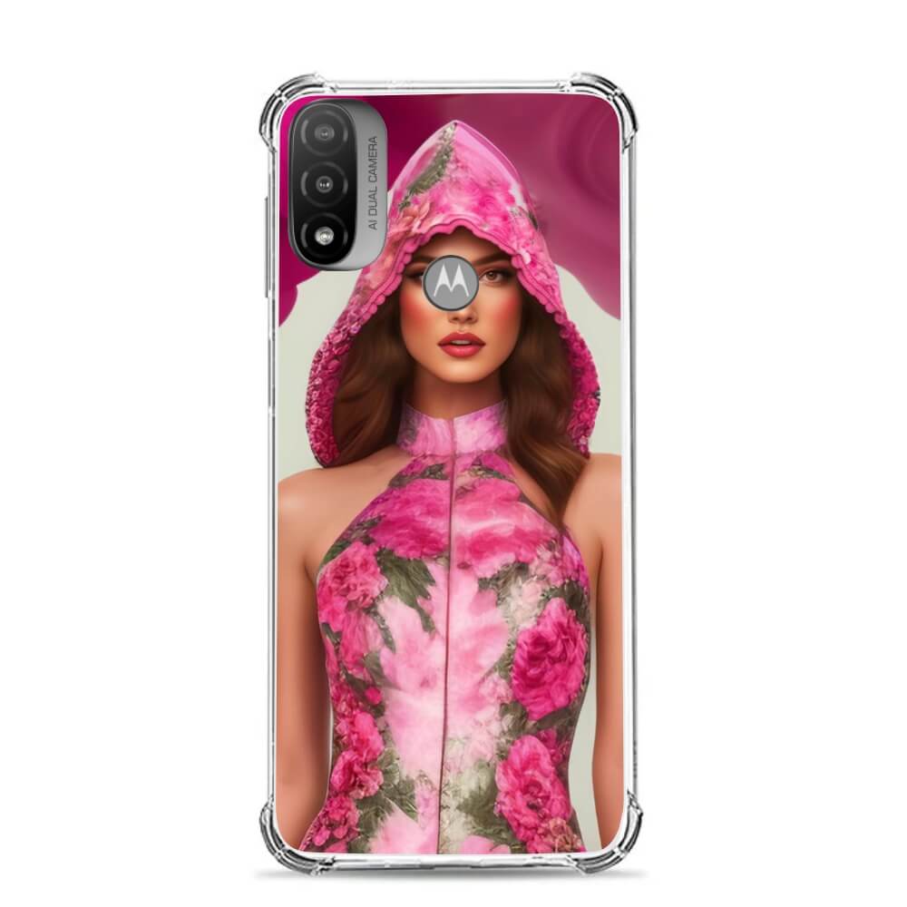 Capa para Celular Silicone Transparente Motorola Modelo Moto E20