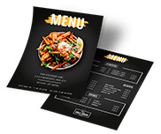 Panfletos, Flyers E Folhetos Couchê 170g Fosco Fosco Com Verniz Localizado Frente e Verso (100x150mm)