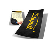 Panfletos, Flyers E Folhetos Couchê 170g Fosco Fosco Com Verniz Localizado Frente e Verso (150x200mm)