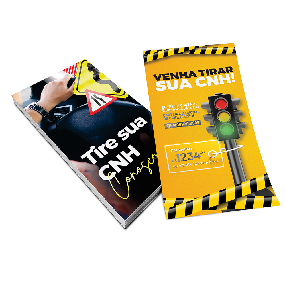 Filipetas Couchê Fosco 170g (100x200mm)