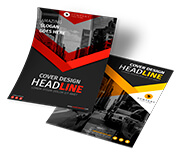 Panfletos, Flyers E Folhetos Couchê 170g Fosco Fosco Com Verniz Localizado Frente e Verso (300x400mm)