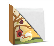 Produtos para Festa: Porta Guardanapos Couchê 250g