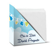 Produtos para Festa: Porta Guardanapos Couchê 300g