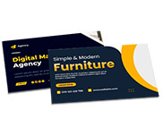 Postais Couchê 300g Hot Stamping (182x102mm)