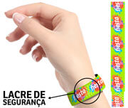 Pulseiras De Identificação Material Sintético