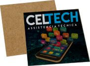 Postais Kraft 250g Sem Verniz Com Tinta Branca (182x102mm)