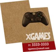 Postais Kraft 250g Sem Verniz Com Tinta Branca (91x153mm)