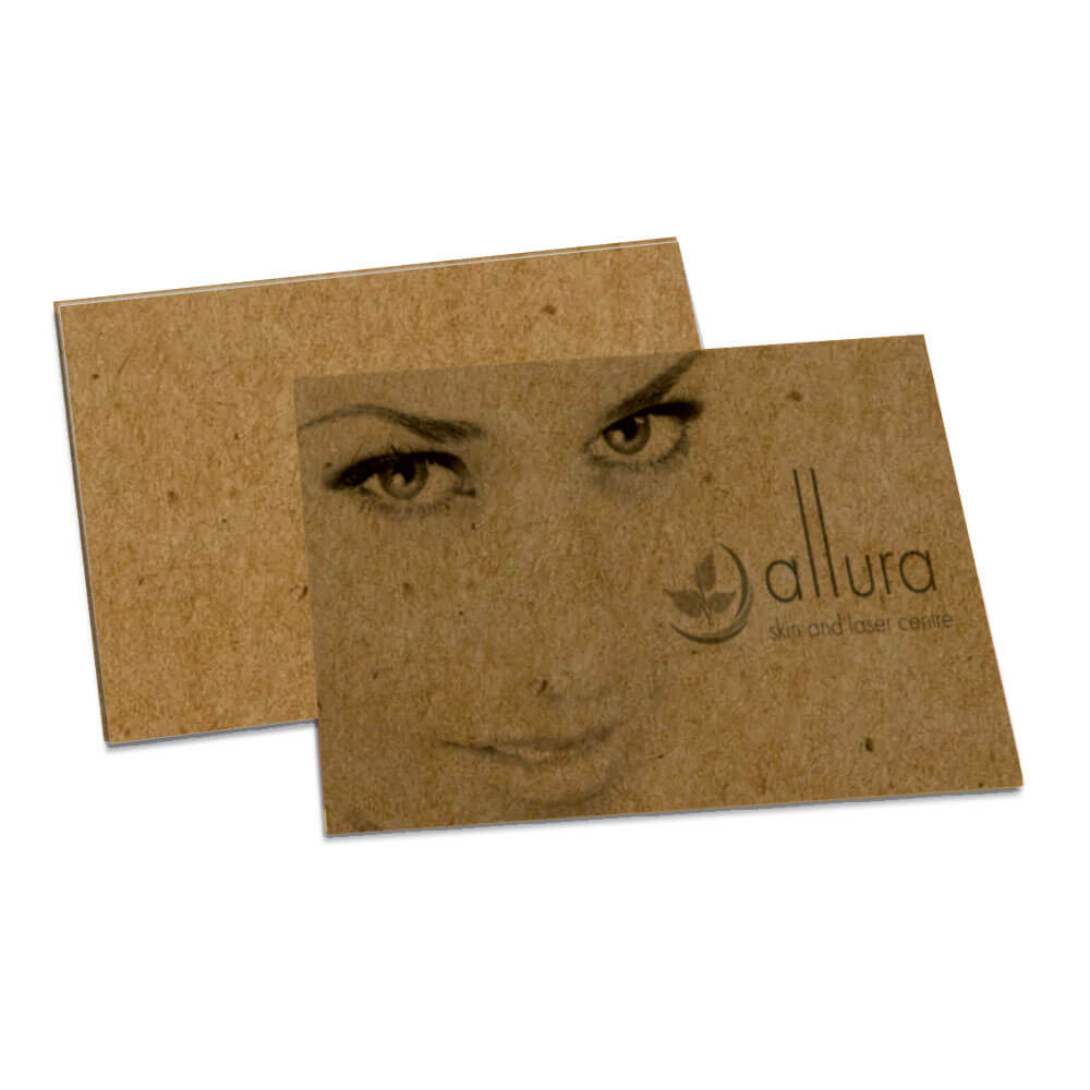 Postais Kraft 250g Sem Verniz (182x153mm)