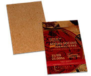 Postais Kraft 250g Sem Verniz (91x153mm)