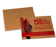 Postais Kraft 250g Sem Verniz (182x153mm)