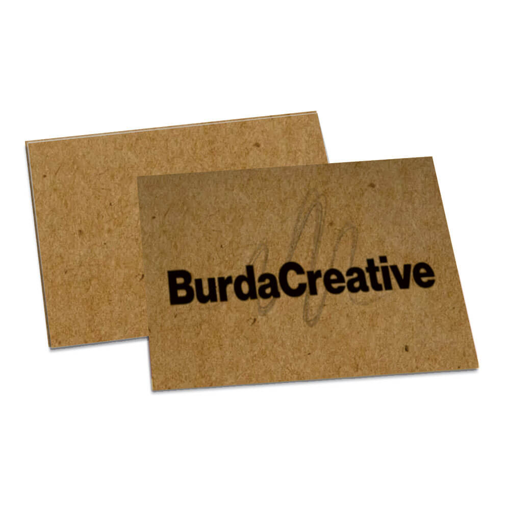 Postais Kraft 250g Sem Verniz (182x153mm)