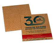 Postais Kraft 250g Sem Verniz (91x102mm)