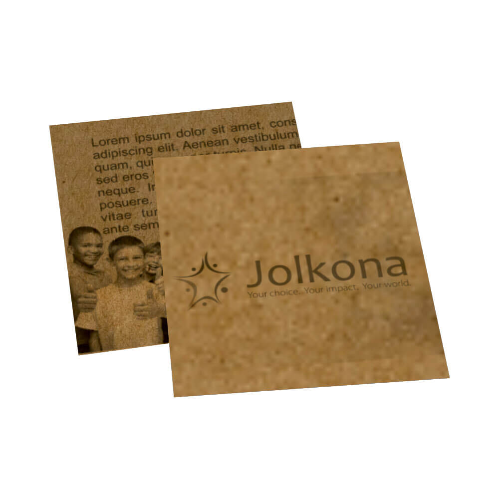 Postais Kraft 250g Sem Verniz (182x102mm)