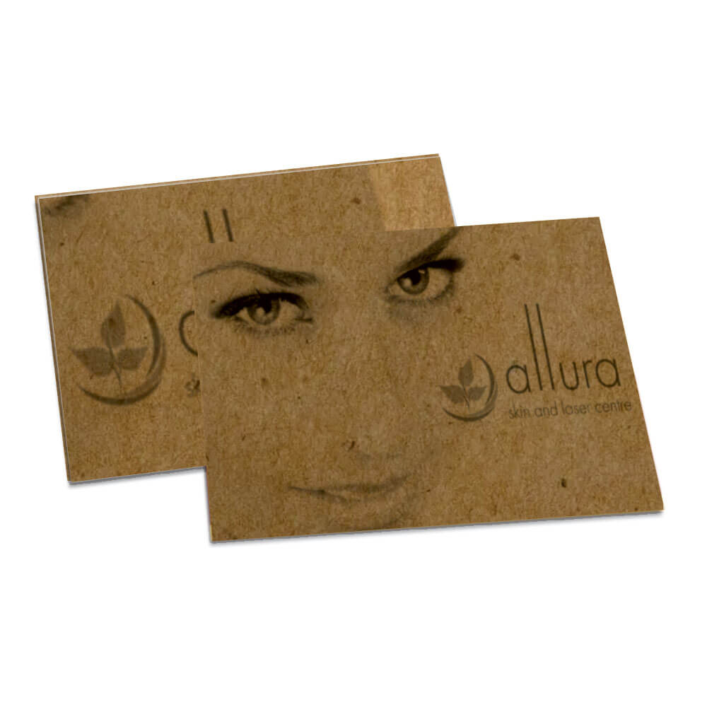 Postais Kraft 250g Sem Verniz (182x153mm)