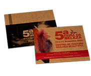 Postais Kraft 250g Sem Verniz (182x153mm)