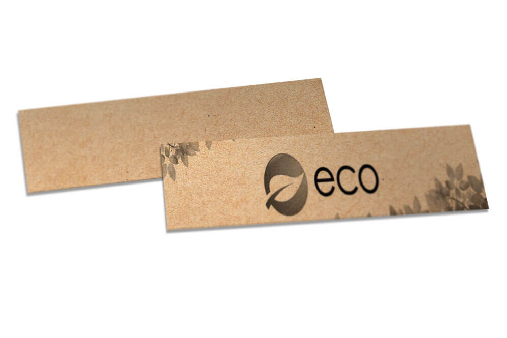 Marcador De Página Kraft 250g Sem Laminação E Sem Verniz (153x51mm)