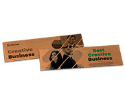 Marcador De Página Kraft 250g Sem Laminação E Sem Verniz (153x51mm)