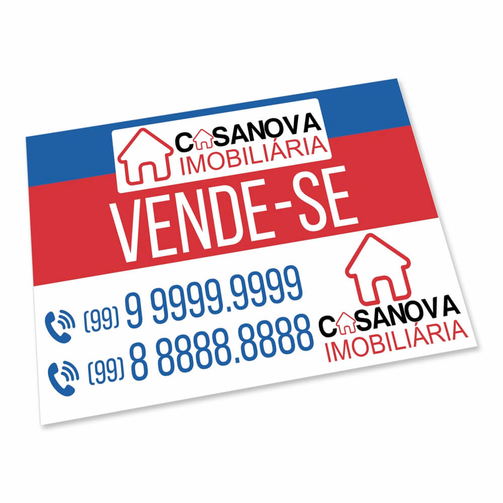 Placas Placa Imobiliária Psai 1mm (600x400mm)