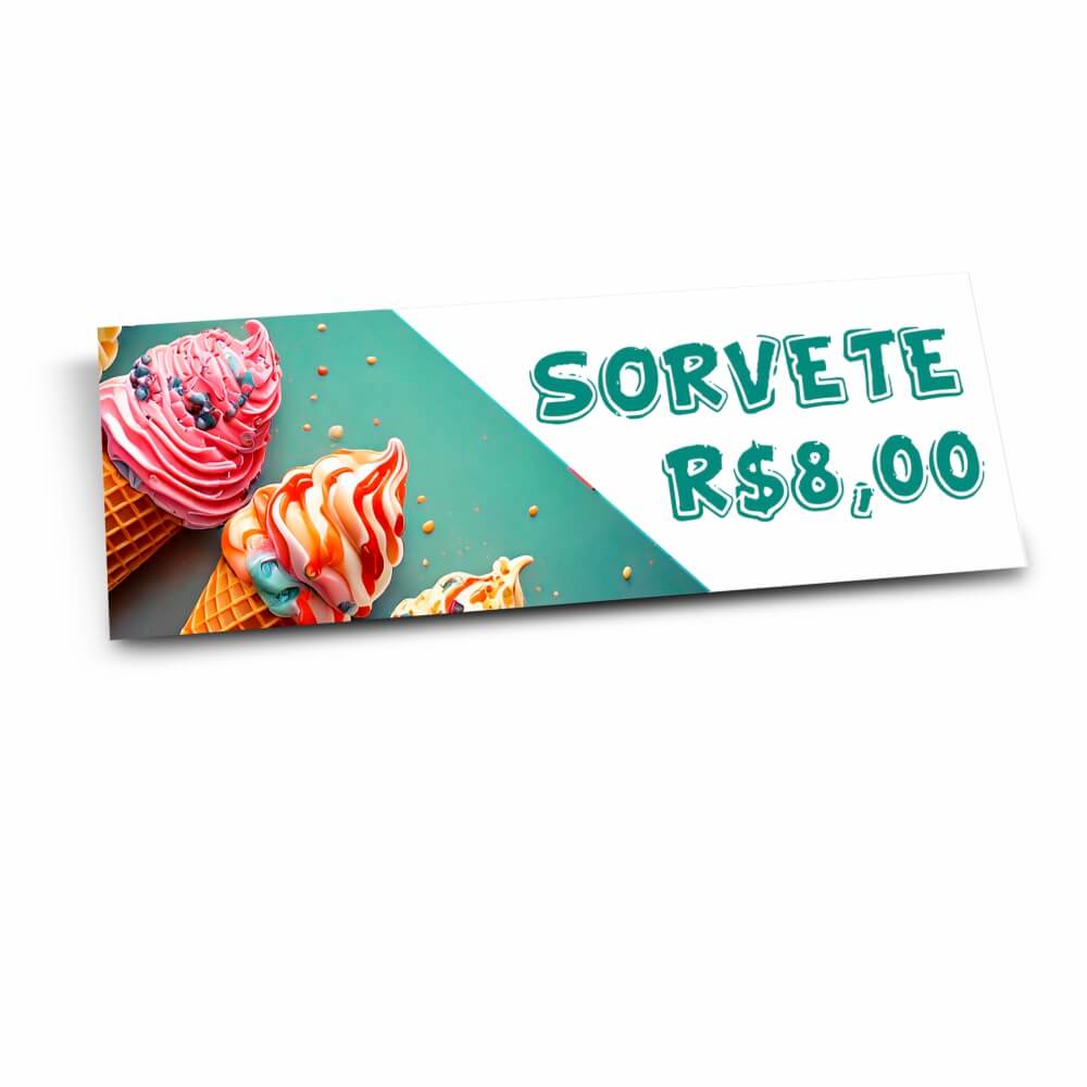 Placas Placa Imobiliária Psai 1mm (400x120mm)