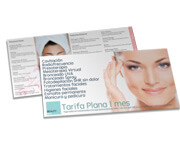 Postais Couchê 300g Laminação Fosca e Verniz Localizado Frente (182x102mm)