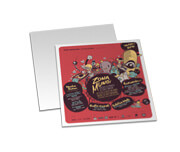 Postais Couchê 300g Laminação Fosca e Verniz Localizado Frente (91x102mm)