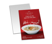 Postais Couchê 300g Laminação Fosca e Verniz Localizado Frente (91x153mm)