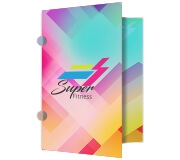 Pastas Couchê 300g Orelha Laminação Fosca E Verniz Localizado Frente