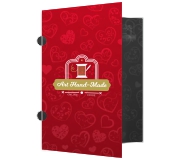 Pastas Couchê 300g Orelha Laminação Fosca E Hotstamping Frente