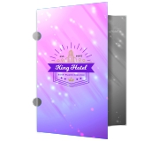 Pastas Couchê 300g Orelha Laminação Fosca E Verniz Localizado Frente