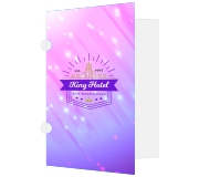 Pastas Couchê 300g Orelha Laminação Fosca E Verniz Localizado Frente