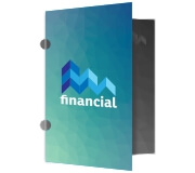 Pastas Couchê 300g Orelha Laminação Fosca E Verniz Localizado Frente