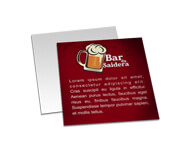 Postais Papéis Especiais Metalizado Frente 250g (91x102mm)