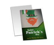 Postais Papéis Especiais Metalizado Frente 250g (91x153mm)