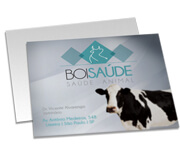 Postais Papéis Especiais Metalizado Frente 250g (182x153mm)