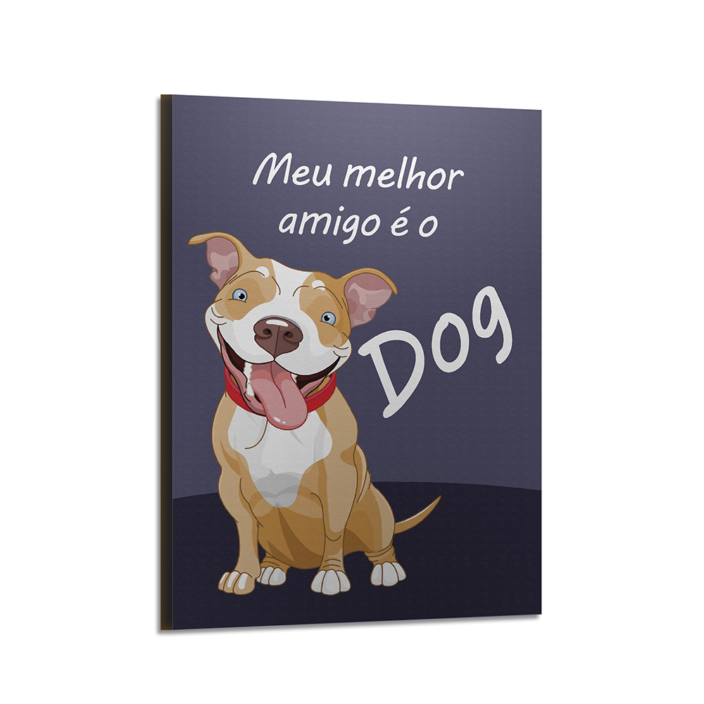 Quadros Decorativos Madeira Face Branca 3mm Impressão UV (110x150mm)