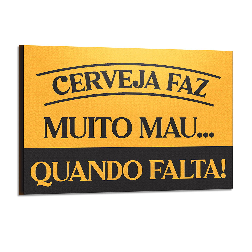 Quadros Decorativos Madeira Face Branca 3mm Impressão UV (110x75mm)