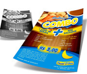 Panfletos, Flyers E Folhetos Couchê 115g (300x400mm)