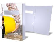 Pastas Apergaminhado 150g Orelha Com Janela Sem Verniz