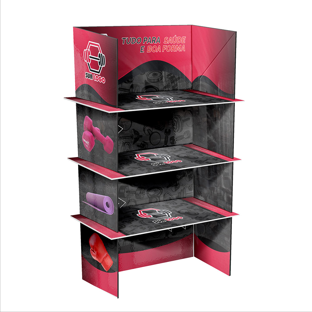 Expositores E Displays Polionda 3mm Estante Expositora de Polionda